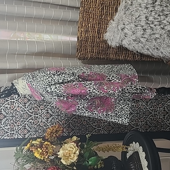 Foxcroft long sleeve zipper front shirt - Picture 7 of 12